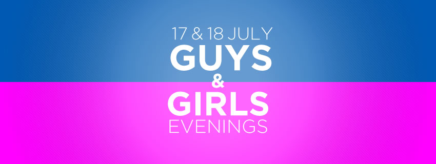 guys and girls evenings july 13