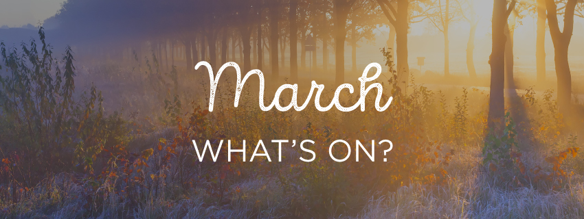 March: What's On?
